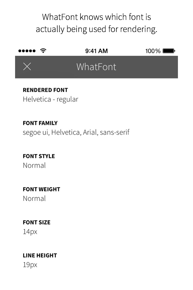 WhatFont screenshot 4