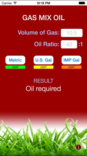 Gas Mix Oil