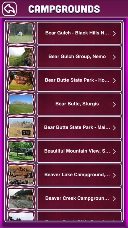 South Dakota Campgrounds Offline Guide