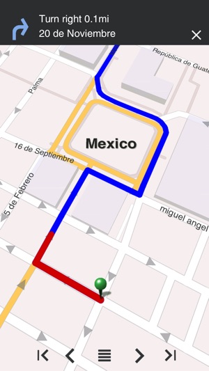 Mexico - Offline Map & City Guide (w/ me