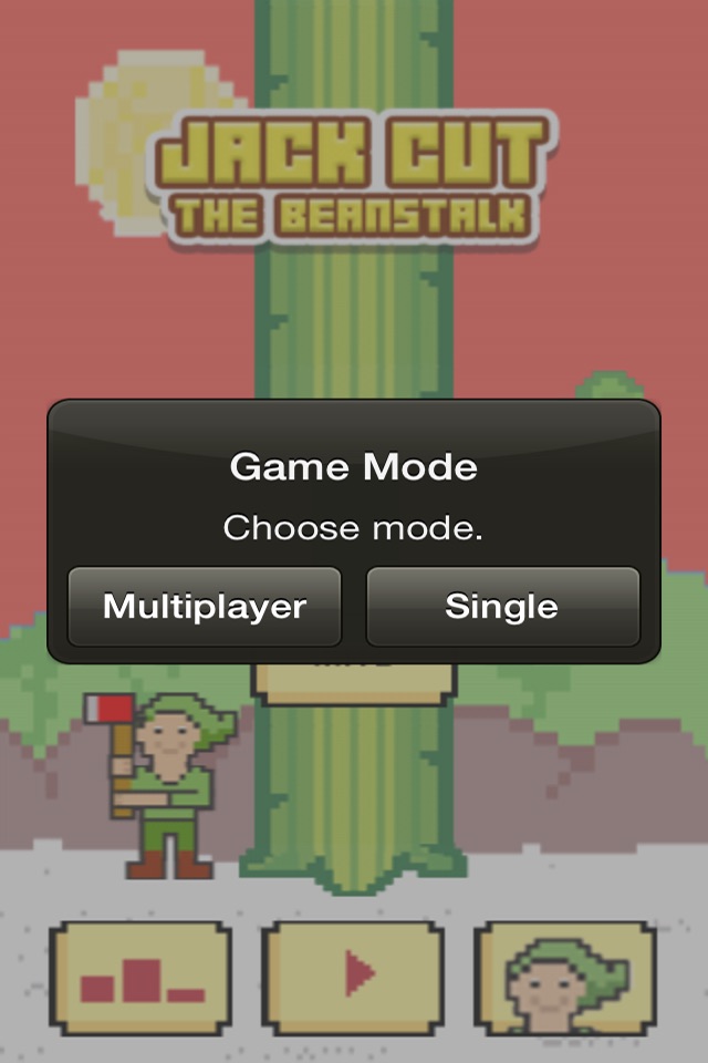 LumberJack Cut The Beanstalk: Lumberman Edition - 8 bit Pixel Fun Kids Games screenshot 3