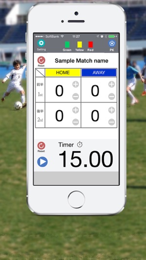 Soccer Score Board & Timer