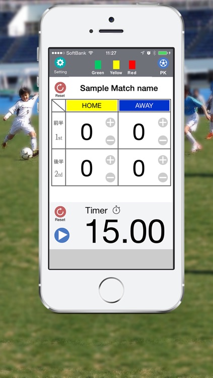 Soccer Score Board & Timer