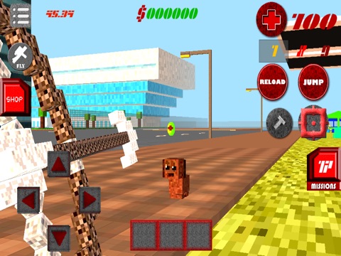 Blocks life Simulator City Gangs Survival Mini Game screenshot 2