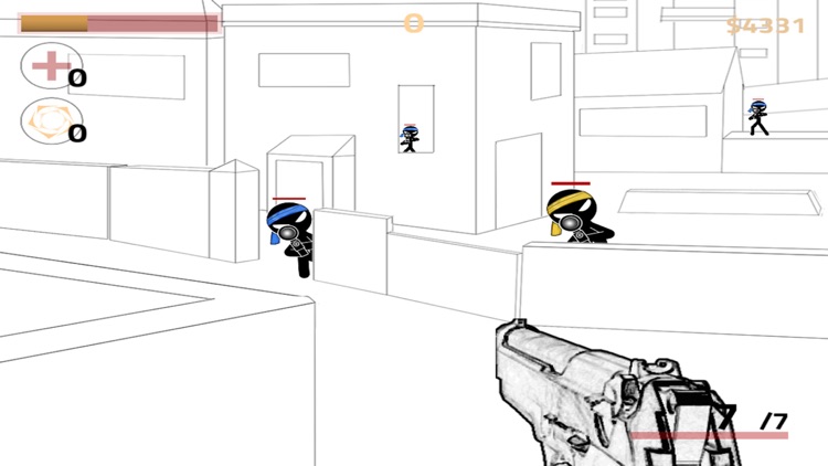 A Stickman Sniper Shooter - Clear vision and shoot-ing army stick war enemies game