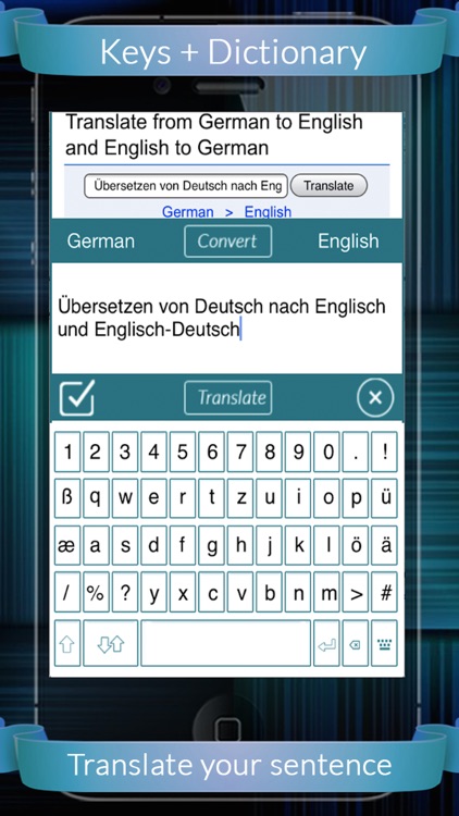 German Eng Dic + Keys (English to German & German to English)