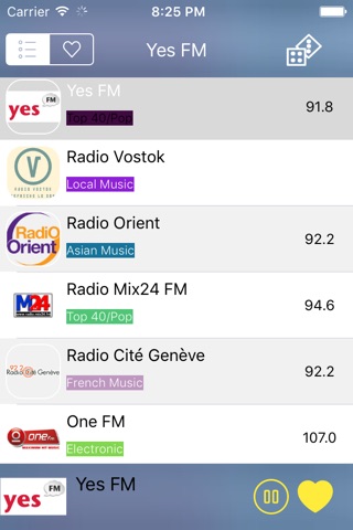 Swiss Radio - Internet Radios screenshot 3