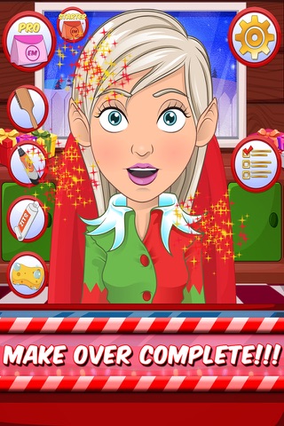 A Santa Christmas Makeover- Free Kids Games screenshot 3