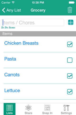 Any List - Chores to do screenshot 2