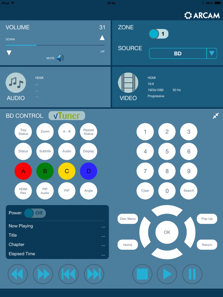 ArcamRemote screenshot 3