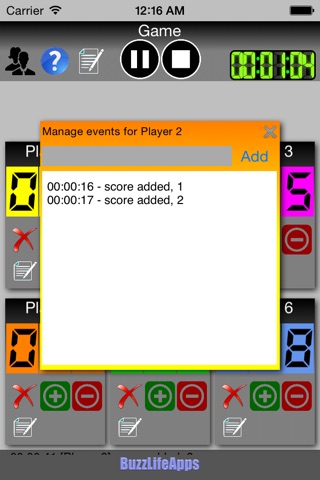 VerySimpleScoreBoard screenshot 3