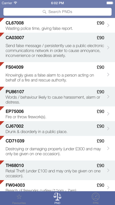 How to cancel & delete Penalties - FPN & PND PentiP Codes & Costs for UK Police from iphone & ipad 1