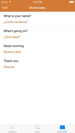 Spanish Phrasebook: Conversational Spanish(圖5)-速報App