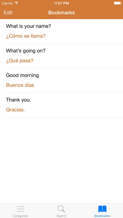 Spanish Phrasebook: Conversational Spanish screenshot-4