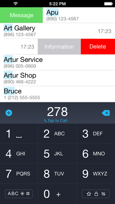 Screenshot #2 pour iCaller - T9 search contacts