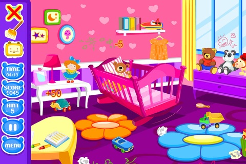 Baby's Room Cleaning Game screenshot 2