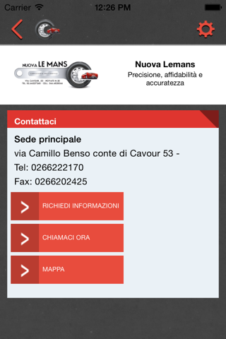 Carrozzeria Nuova Lemans screenshot 3