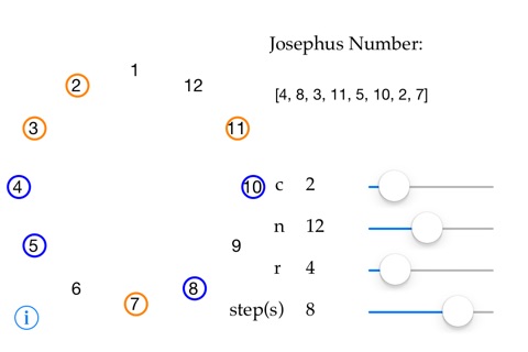 新ヨセフス問題 〜Josephus Problem Back and Forth〜 screenshot 3