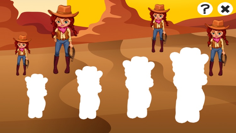 A Cowboys & Indians Learning Game for Children: Learn about the Wild West screenshot-3