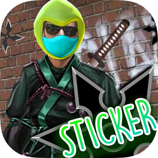 Ninja Sticker - Photo Editor & FX Editor & Frame Maker FREE icon