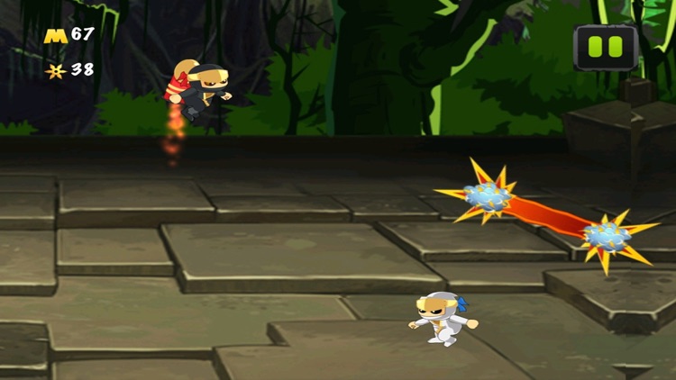 A Ninja Rocket Ride Running Jumping Flying Adventure screenshot-3