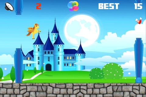 Unicorn Flying Maze - Magical Kingdom Glider Game Paid screenshot 3