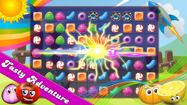 Candy Mania Puzzle Deluxe PRO - Match and Pop 3 Candies for a Big Win