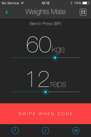 Weights Mate screenshot 3