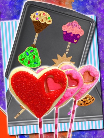 A Cookie Pop Maker! HD screenshot 2