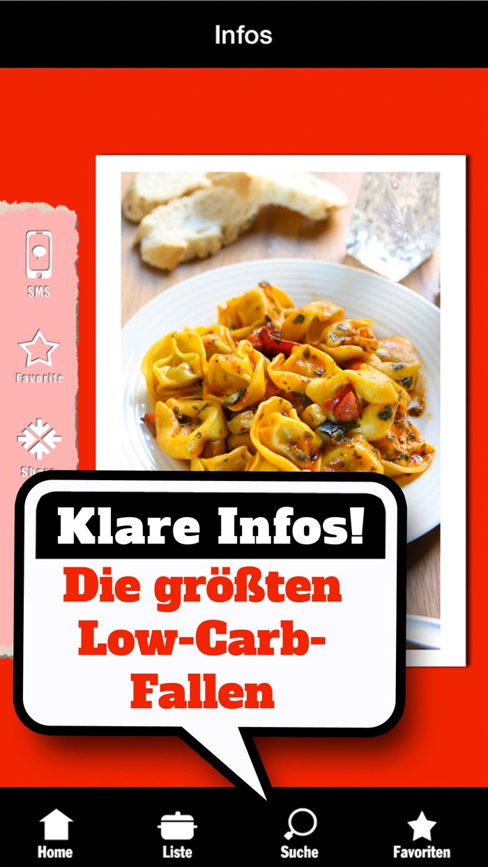 Low Carb Liste - Abnehmen ohne Kohlenhydrate und Diät