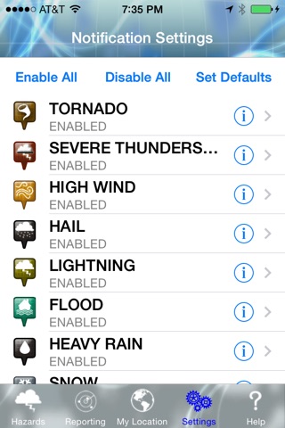 Hazard Notifier screenshot 3