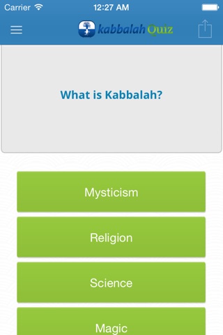 Kabbalah Quiz screenshot 2