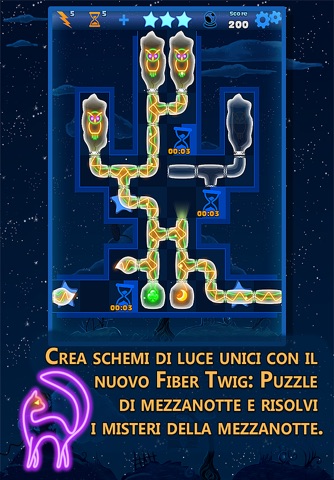 Fiber Twig: Midnight Puzzle Relax screenshot 3