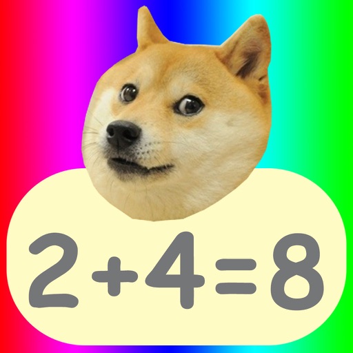 2+4=8 Doge Version icon