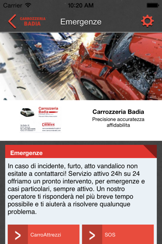 Badia Carrozzeria screenshot 2