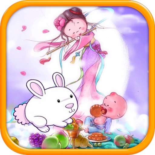 Sneaky Little Rabbit Run to Eat Mooncake - Very Fun and Cute Game for Kids! icon