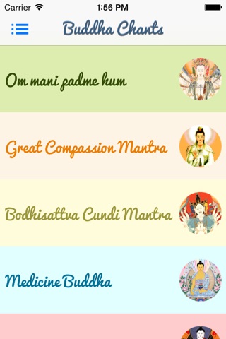 Buddha Mantras For Meditation PRO screenshot 3
