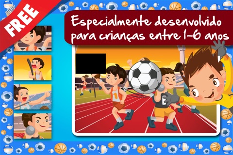 Free Shape Game Sports Cartoon screenshot 2