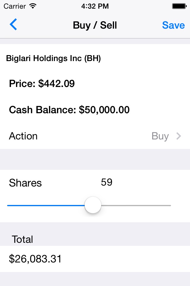 Student Stock Trader screenshot 3