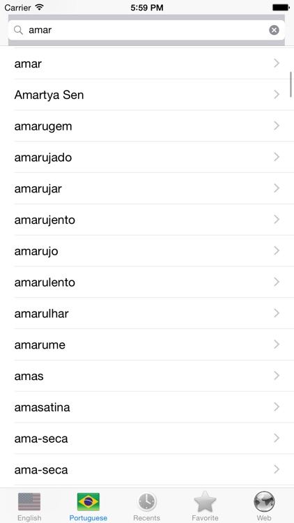 Portuguese English best dictionary screenshot-4