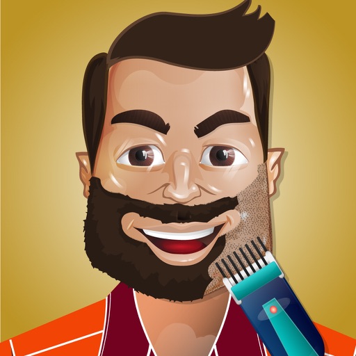 Shaving Salon - Crazy beard shave game for kids iOS App