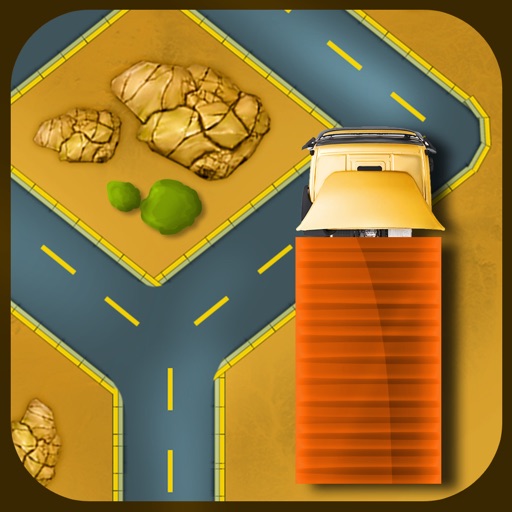 Drive in the Line : Drive Truck like a Crazy Driver in this Racing Simulator App iOS App