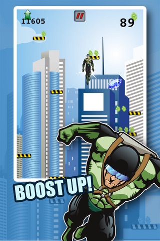 Super Hero Jump - Mega Bounce Avengers FREE screenshot 3