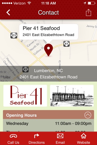 Pier 41 Seafood screenshot 2