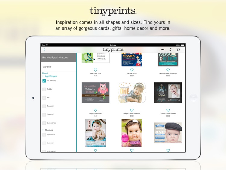 Free Photo App - Create Photo Cards & Gifts at Tiny Prints