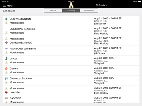 GoApp for iPad 2015 screenshot 3