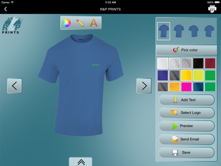 Custom T-Shirt Designer - R&P Prints screenshot-4