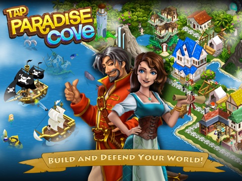 Tap Paradise Cove: Explore Pirate Bays and Treasure Islands на iPad