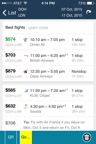 Doha Airport Info DOH + Radar screenshot 4