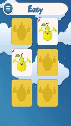 Fruits Memory Game For Kids , Brain Training Games For Toddl(圖3)-速報App